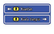 DESTINASI JALAN DARI SIMPANG

Isyarat ini menunjukkan arah ke destinasi.