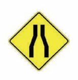 🚧 JALAN SEMPIT

Isyarat bagi jalan yang semakin sempit di hadapan.

