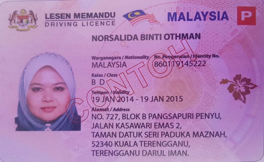 Lesen ini dikeluarkan setelah seseorang itu lulus semua ujian kekompetenan bagi kelas lesen yang dipohon untuk membenarkannya memandu kenderaan